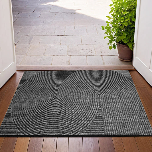 3D Groove Polyester Doormat