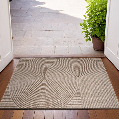 3D Groove Polyester Doormat