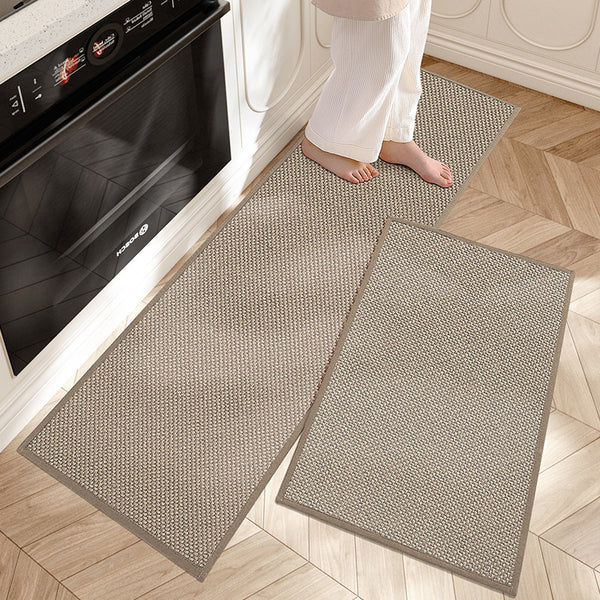 Minimalist Linear Kitchen Mat Set
