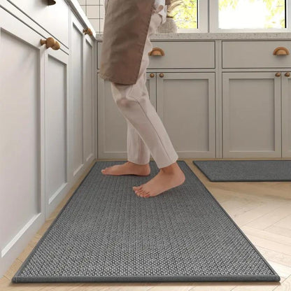 Minimalist Linear Kitchen Mat Set