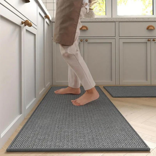 Minimalist Linear Kitchen Mat Set