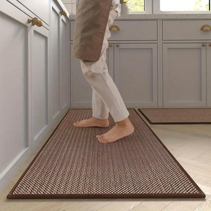 Minimalist Linear Kitchen Mat Set