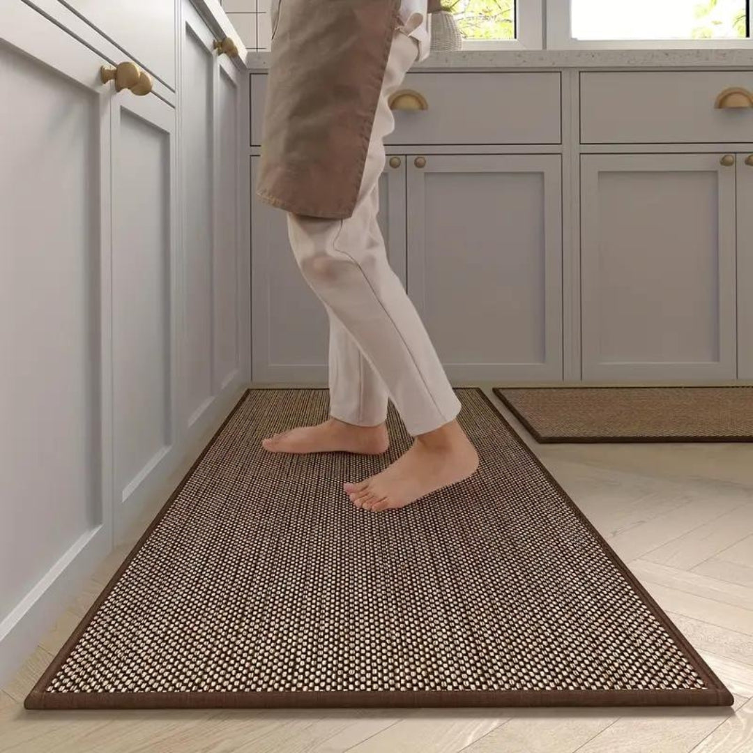 Minimalist Linear Kitchen Mat Set