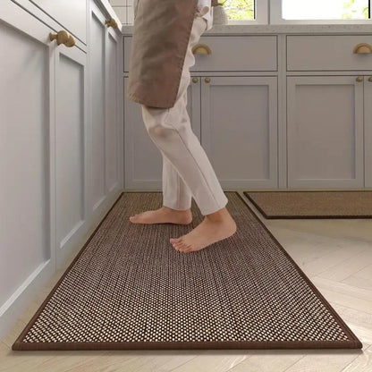 Minimalist Linear Kitchen Mat Set