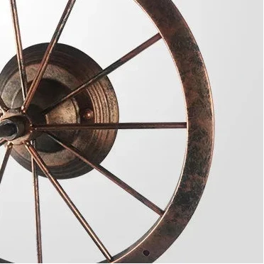 Radial Wheel Wall Light