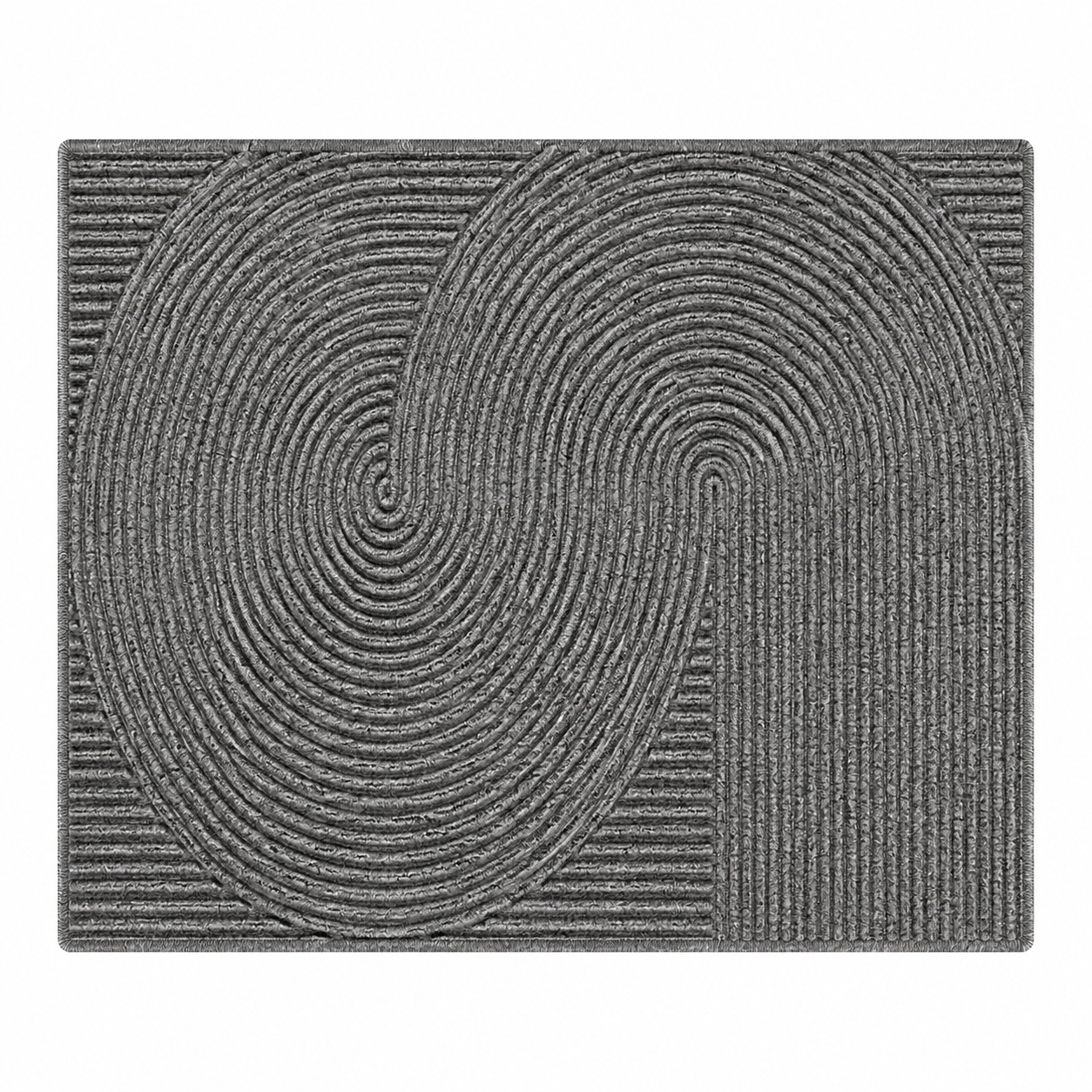 3D Groove Polyester Doormat