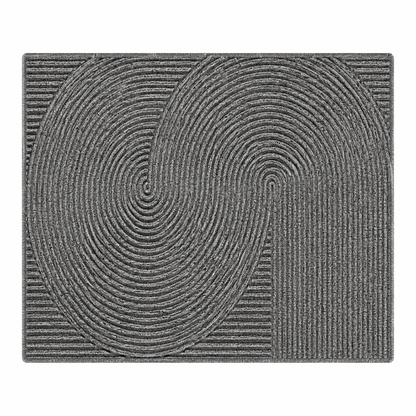 3D Groove Polyester Doormat